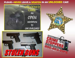 Stolen Guns and Unlocked Cars