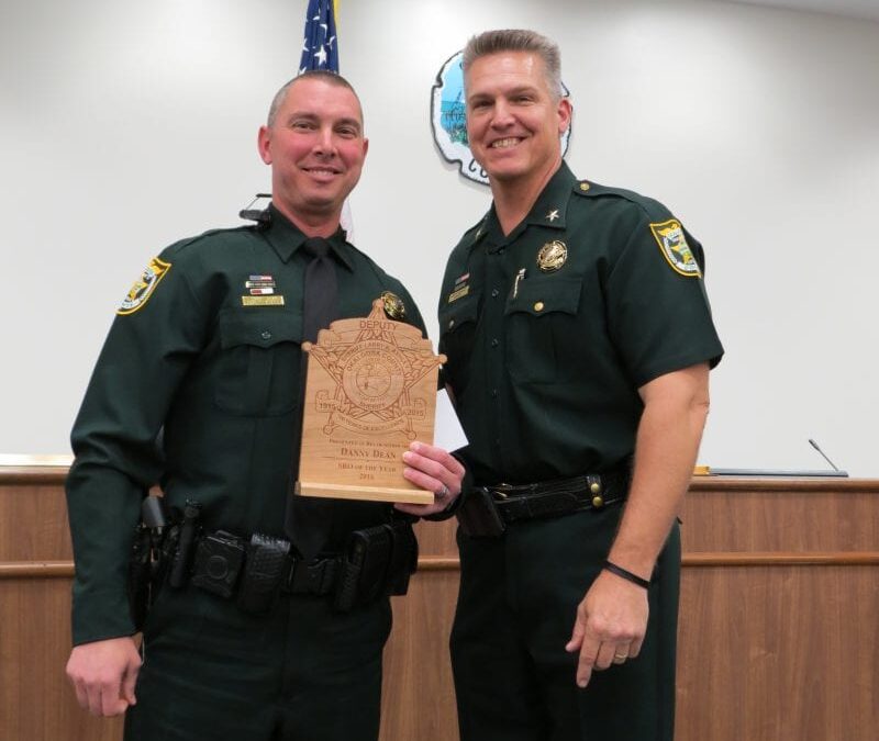 Shoal River Middle School SRO is the 2016 OCSO School Resource Officer of the Year