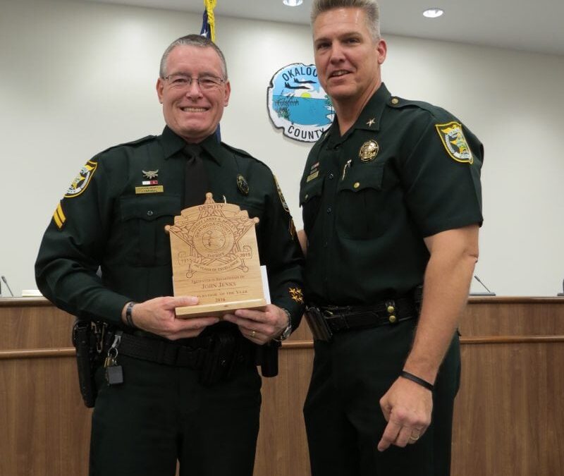 OCSO Names 2016 Supervisor of the Year