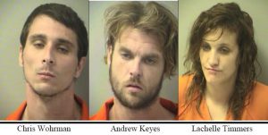 Early Morning Traffic Stop Nets Meth & Three Arrests