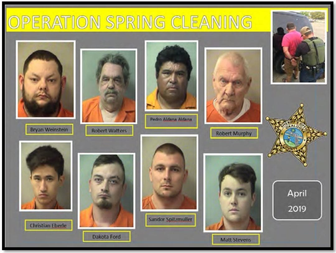 OCSO Operation Spring Cleaning Nets 8 Arrests | Okaloosa County Sheriff ...