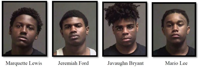 Four Teens Charged in Rash of Car Burglaries