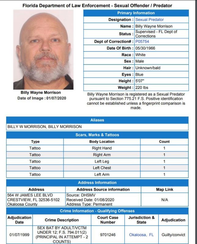 Billy Wayne Morrison