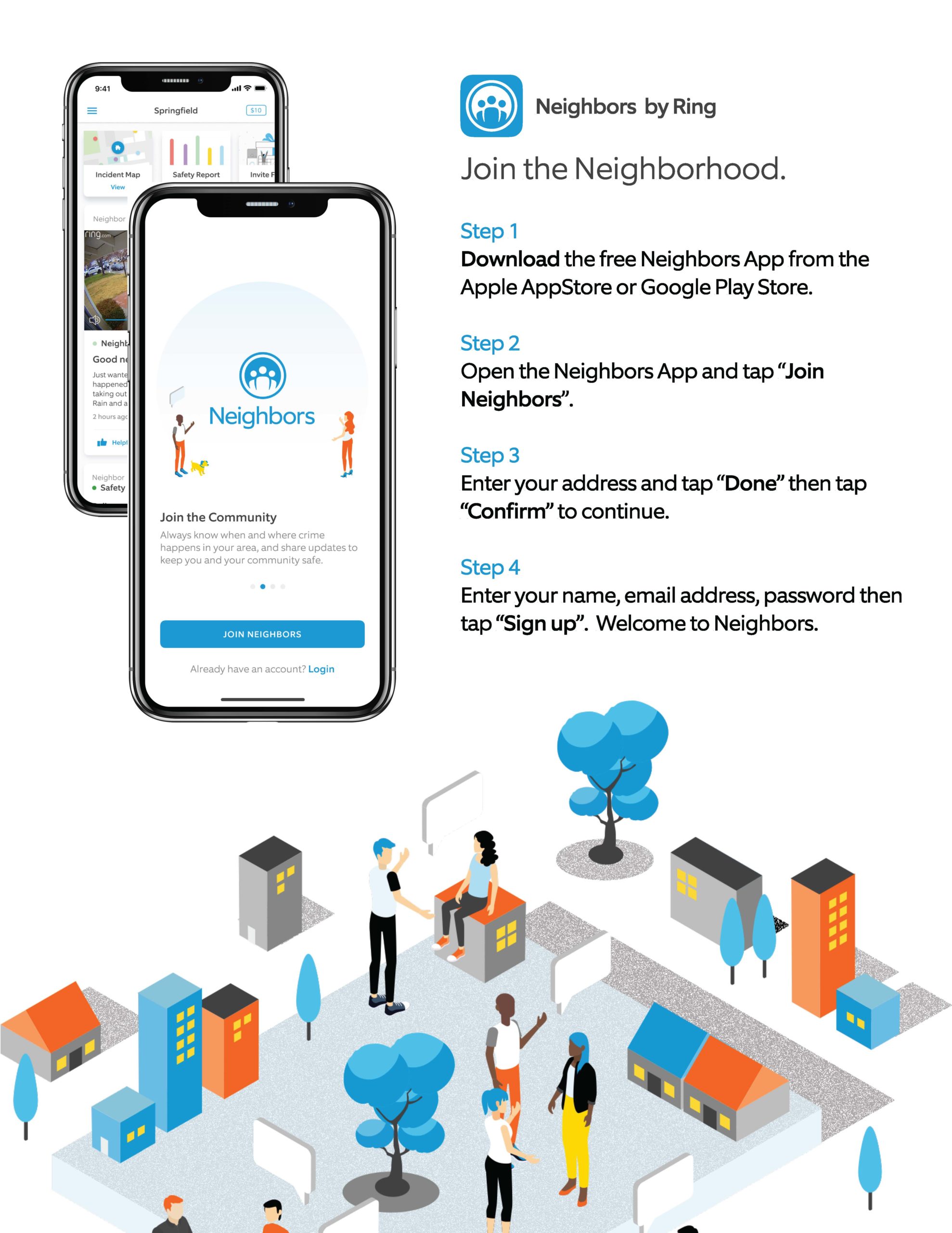 Neighbors Sign Up Guide