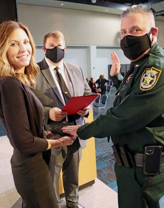 New OCSO Sheriff Eric Aden Sworn In